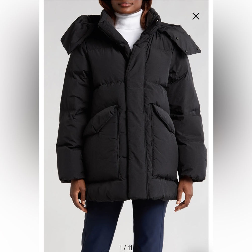 Women's Black Puffer Jacket